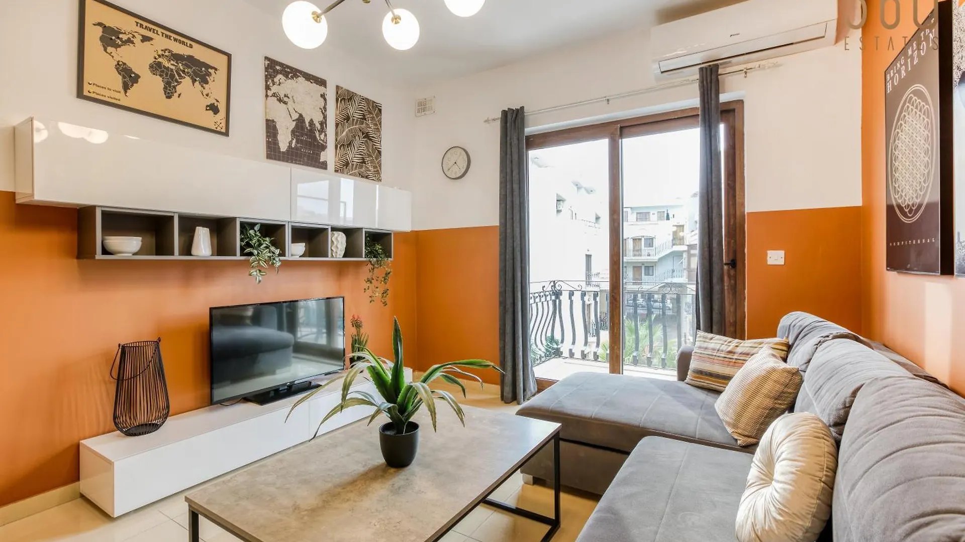 Stylish 2Br Home With Private Balconies By 360 Estates St. Julian's